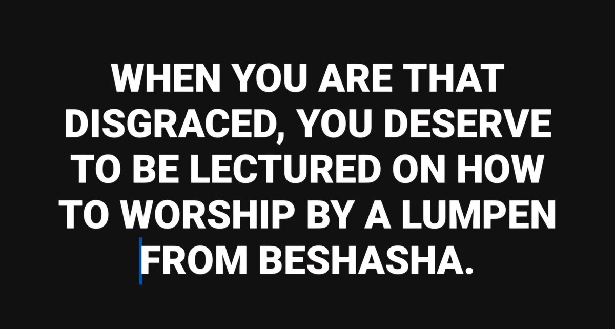 LemlemTigest's tweet photo. When you are that #disgraced, you #deserve to be #lectured on how to #worship by a #lumpen from #Beshasha. https://t.co/tfY5aHngWZ
