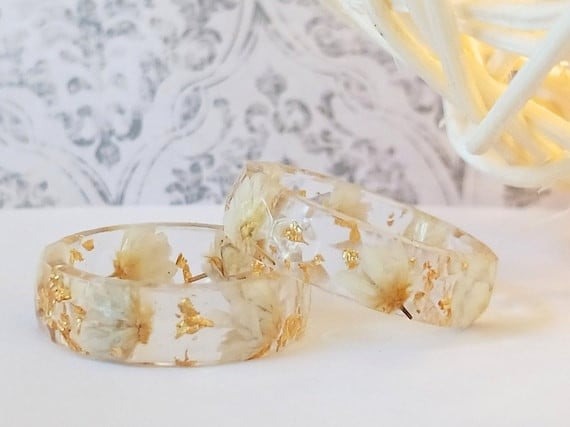Prominezshop's tweet photo. Floral Resin Ring Botanical Inspired https://t.co/uozyNji2Cu