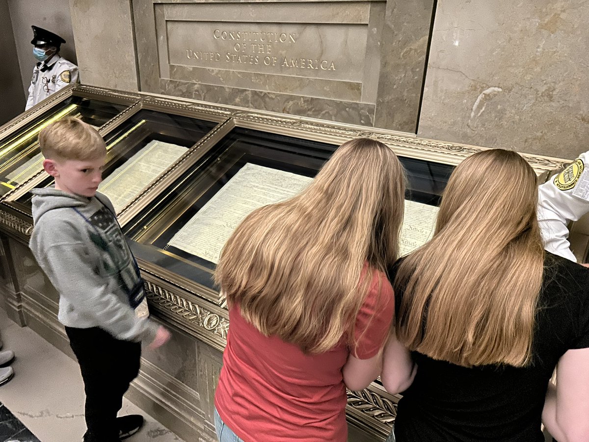 Laura McFarren (@lauramcfarren) on Twitter photo A trip to <a href="/USNatArchives/">U.S. National Archives</a> during #CivicLearningWeek ?! Yesssss.  Did you know you can now take pics in the rotunda?! A trip to <a href="/USNatArchives/">U.S. National Archives</a> during #CivicLearningWeek ?! Yesssss.  Did you know you can now take pics in the rotunda?!