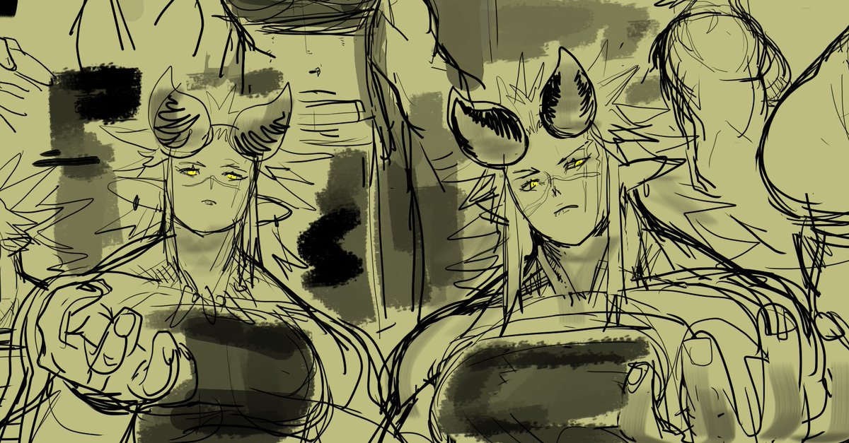 kanoueiki's tweet photo. doodles https://t.co/G2ATEkFdg3