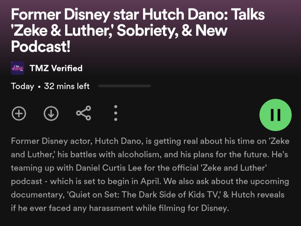 Hutch Dano reveals that the Zeke and Luther podcast will be dropping in April!!