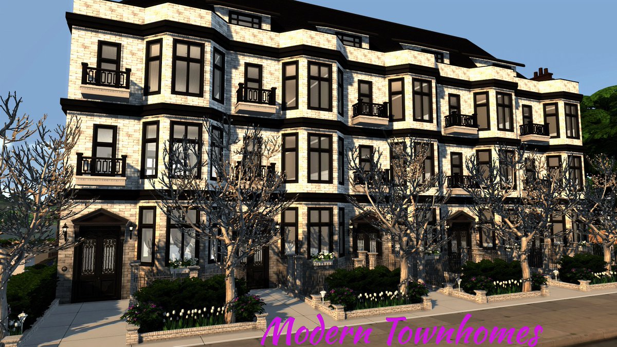 Simventure77's tweet image. Modern townhomes with CC
Speedbuild on my youtube channel Simventure77 ⚒️