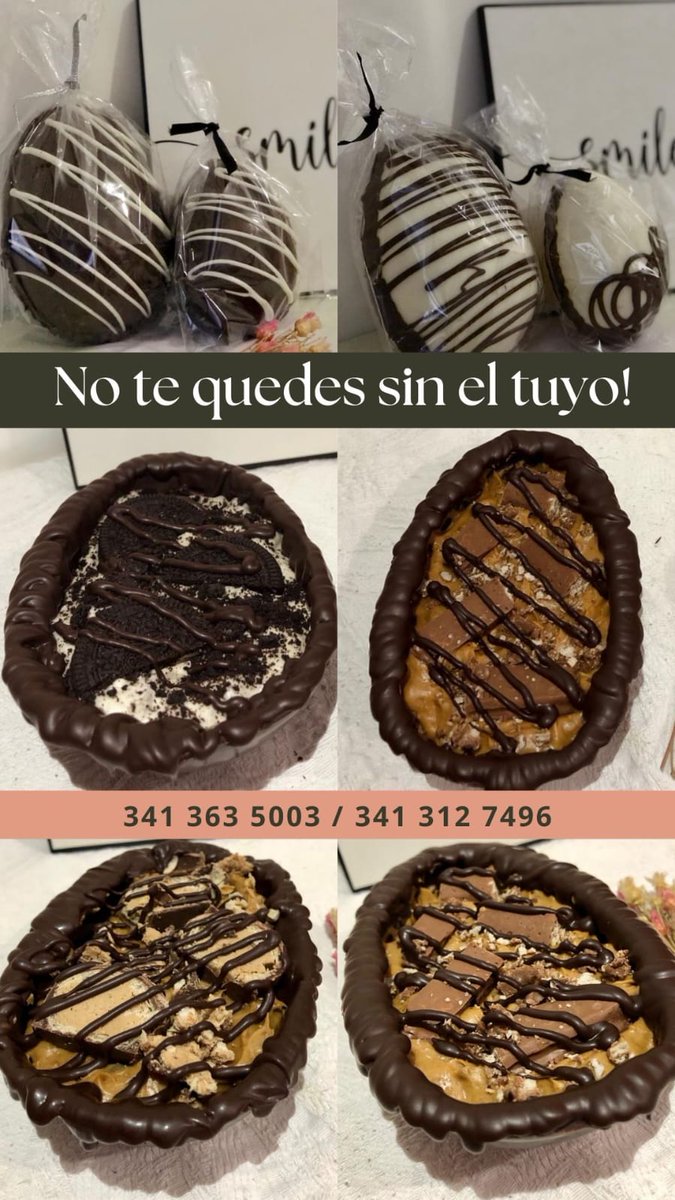 xigarcia1's tweet photo. Holis, como todos los años con @Martina_Garcia2 vamos a estar vendiendo estos empalagosos huevos de pascua 🐰 

Quizás no es de su interés comprar pero podrían ayudarnos mucho compartiéndolo ✨

No olviden encargar con tiempo 🤍 https://t.co/TbmCMzKq4J