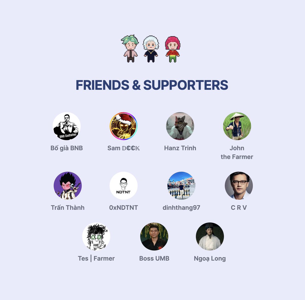 Thanks for all the support from our communities! Together we're strong