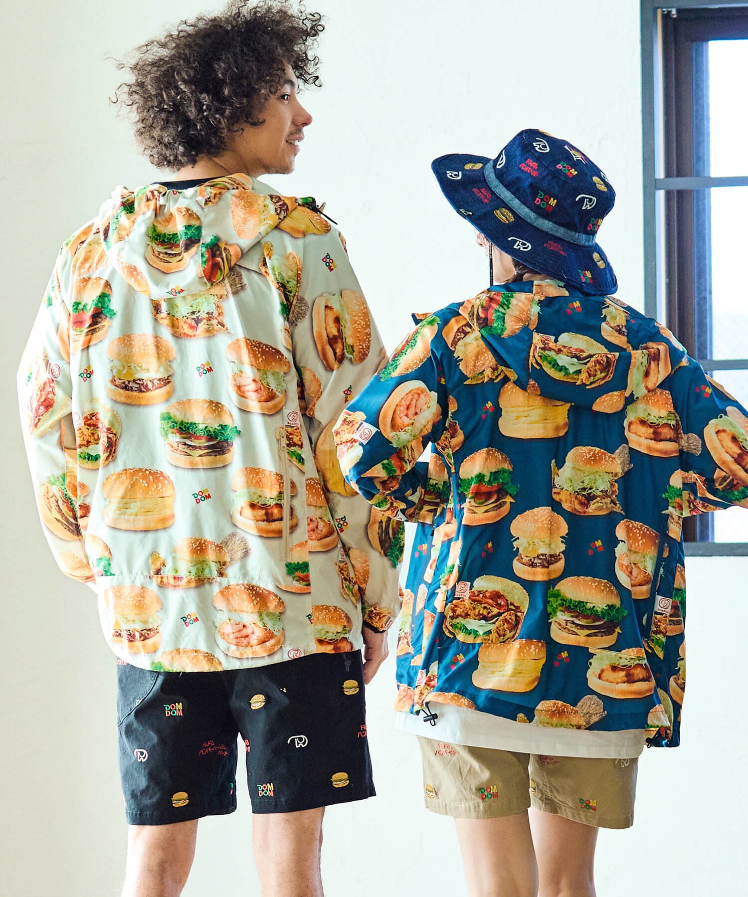 ドムドムハンバーガー コラボ 　パンツ ショーツ ハーフパンツ ドムドムハンバーガー コラボ パンツ ショーツ ハーフパンツ