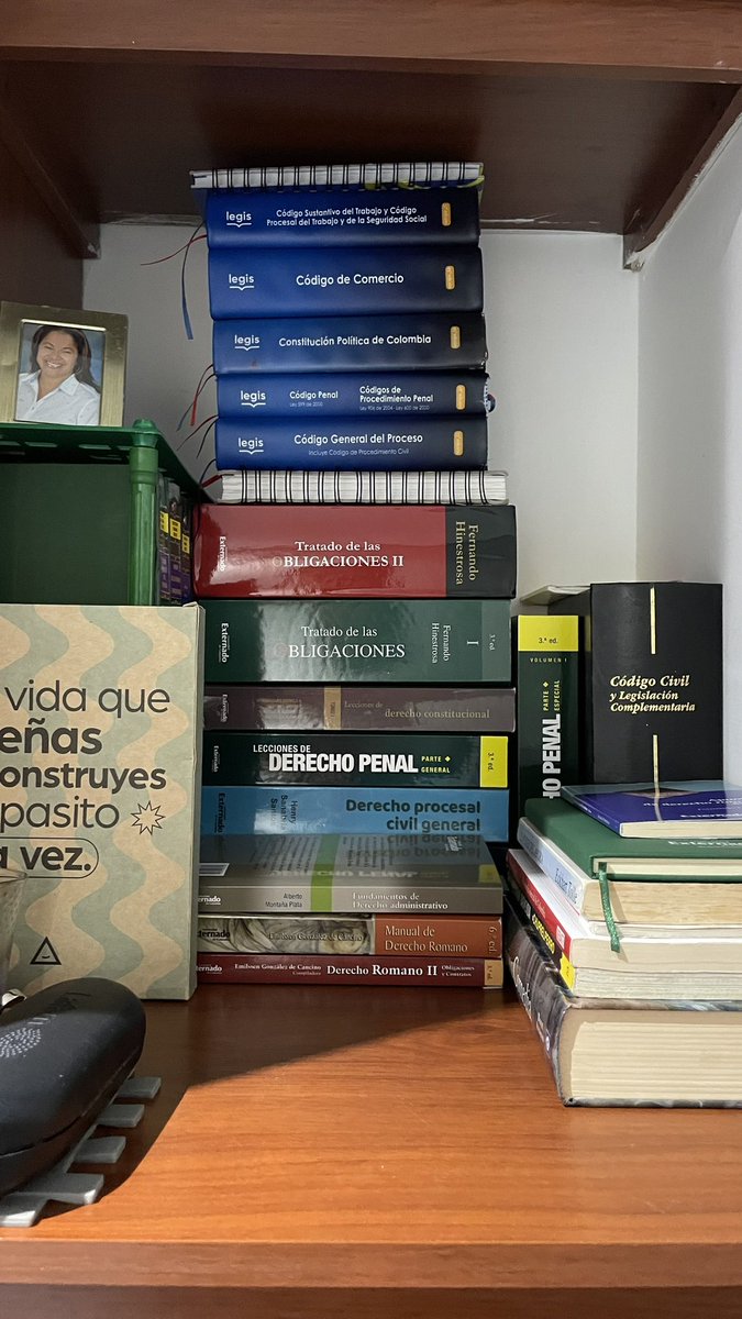 Empezamos con la Constitución Política para introducción al Derecho y así vamos en quinto semestre…