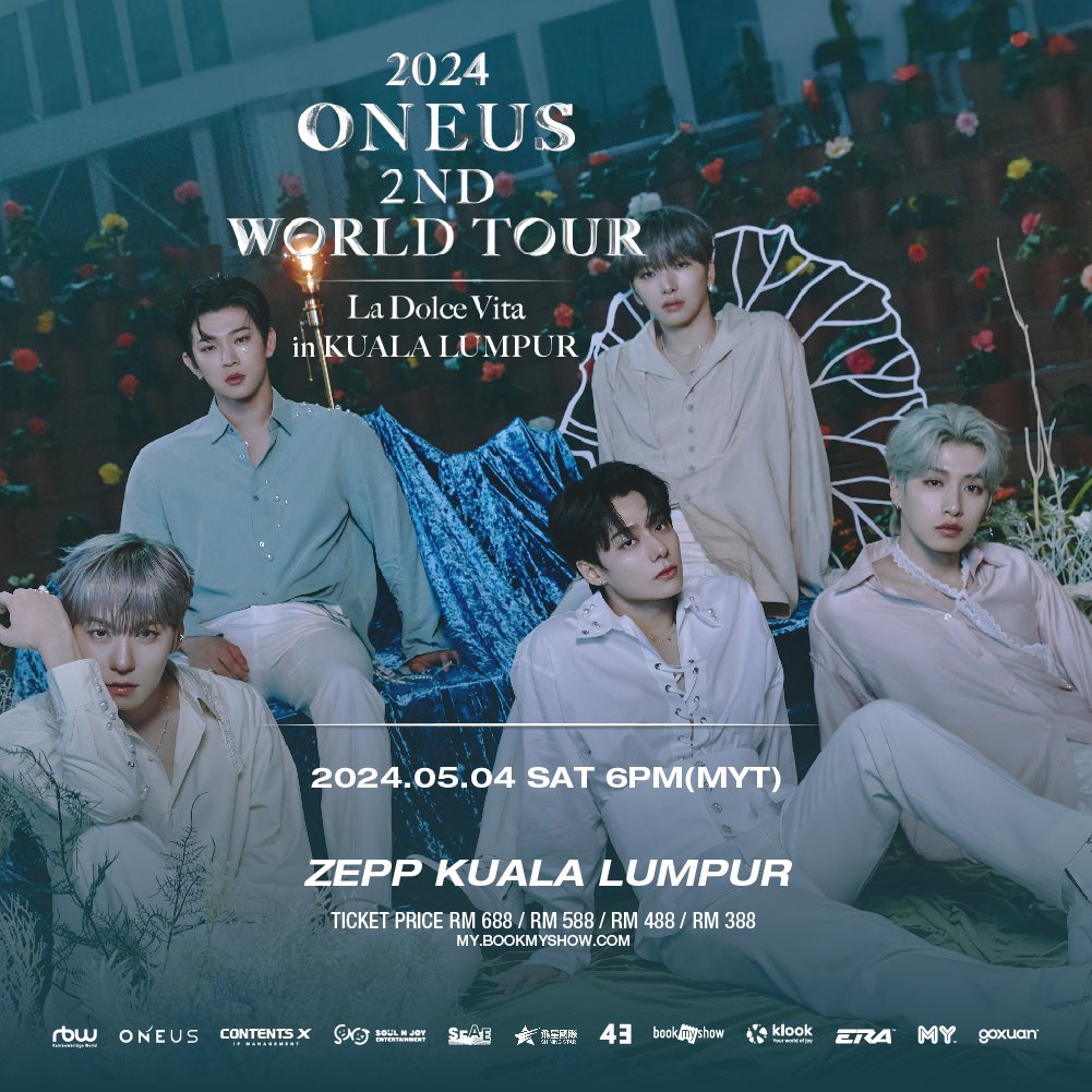 ONEUS World Tour 2025 Concert Poster