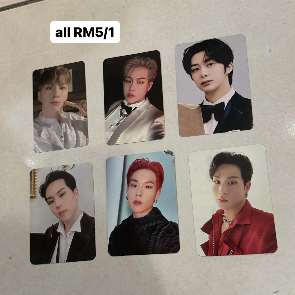 purplec62520249's tweet photo. Wts MonstaX pc 
Pls help to retweet🥰 tysm 

💕Price all stated in pic!
💕All on hand and in good condition 
💕 Buy more can nego ~

Postage 
Wm RM6 Em RM14
#pasarmonstax @PasarMX_Wonho @PasarMxnWh https://t.co/Gf0CzoXEbV