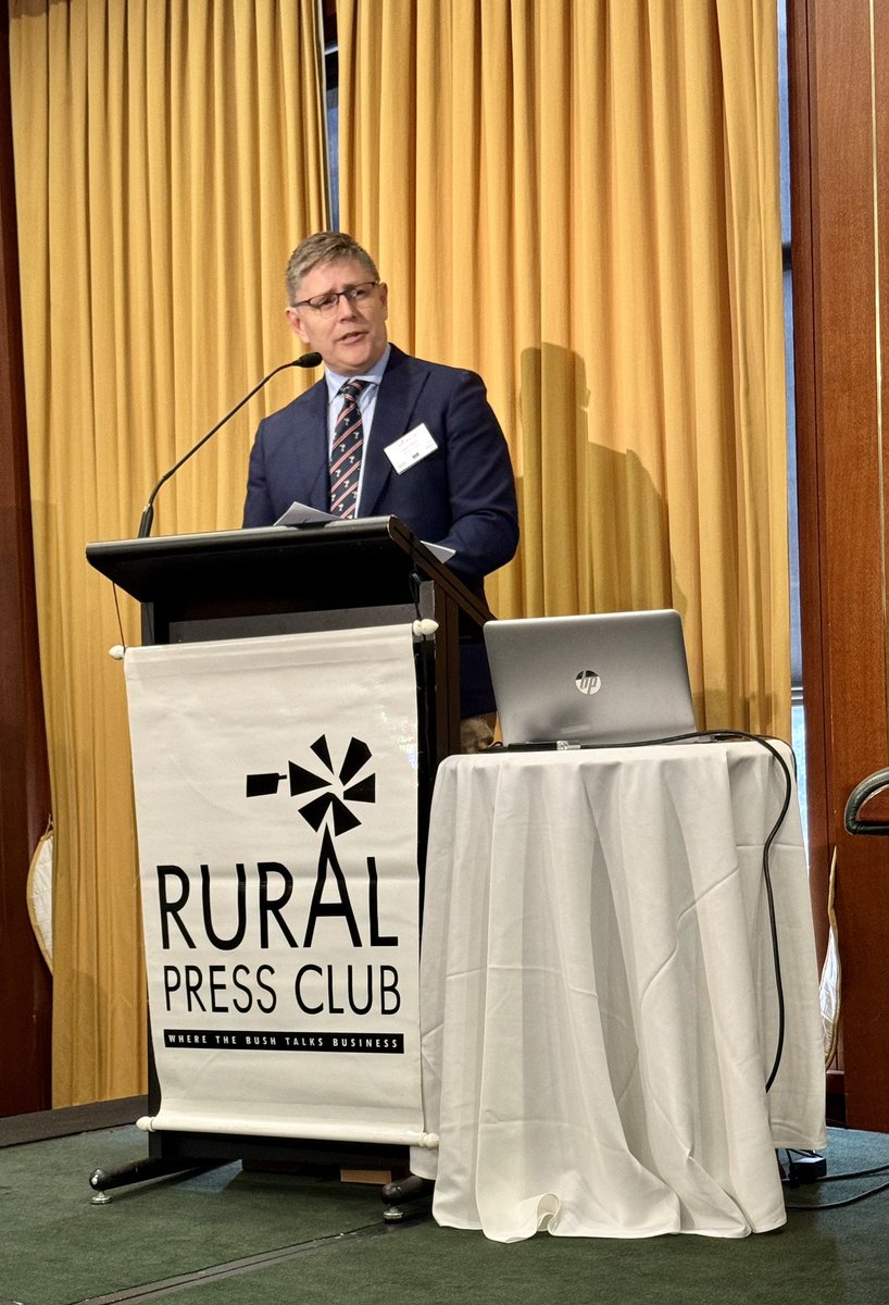 Club president @James_Nason says once over a hill and far away, wind turbines and solar panels are increasingly common sights across rural QLD and many more are on the way under ambitious Federal and State Govt plans to transform renewable energy’s share of the electricity grid.