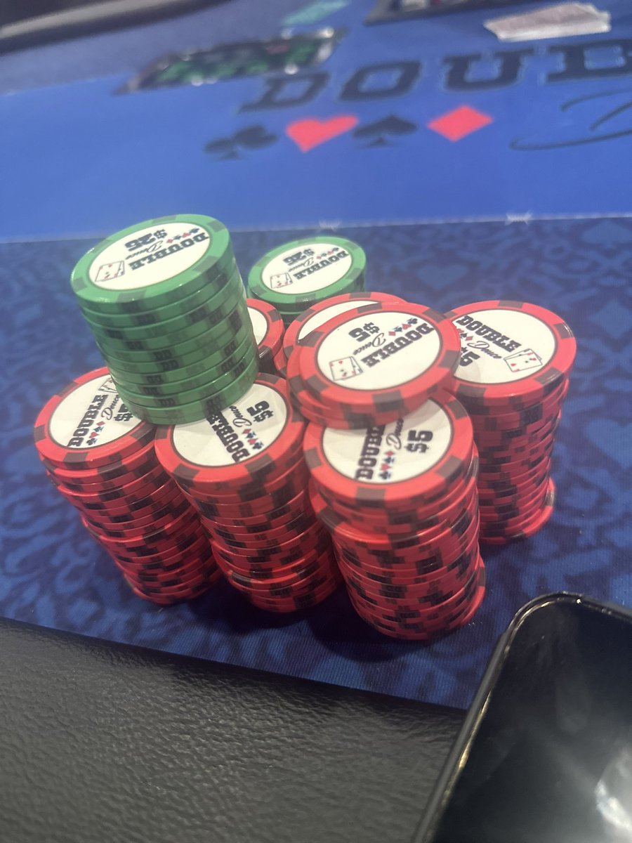 It’s poker time. Gonna try to build up a stack in 2 hours. Have to go fish in the morning! Going live on twitch I think