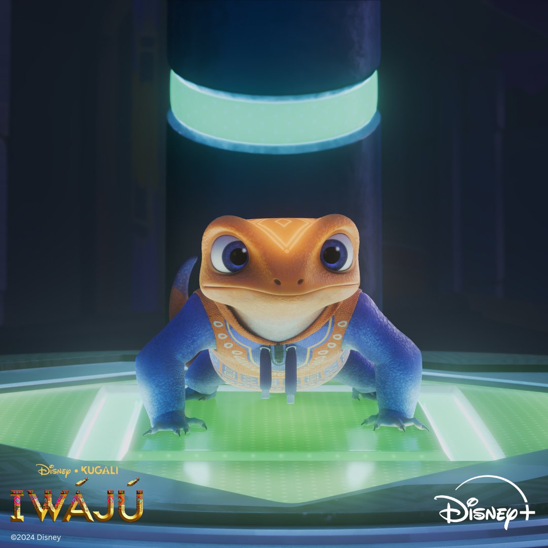 Ready to embark on a new adventure in a futuristic Lagos, and meet some unforgettable characters? 🦎 Catch all episodes of #Iwájú now on @disneyplusuk (18+ subscription required)