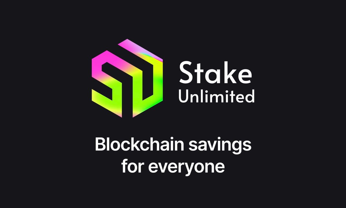We're thrilled to announce that Stake Unlimited, your blockchain-powered savings account, is now officially live in alpha mode!

Earn high interest rates on your savings - request access at stakeunlimited.com 

#StakeUnlimited #BlockchainBanking #CryptoSavings