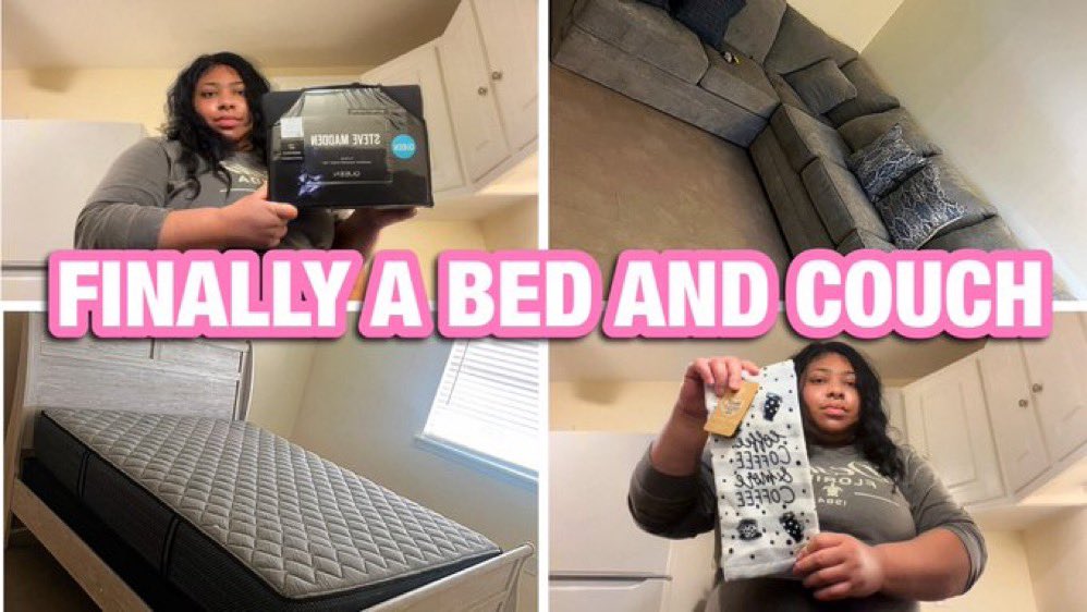 BeingCharenia1's tweet photo. FINALLY A Bed And A Couch! + Walmart And Ross Haul ᥫ᭡ https://t.co/GFgzyXRtXw via @YouTube

We are almost at 100 views on this video! Help me get there 🩷

#100views #streamer #streamergirl #vlogger #movingvlog #newapartment #luxury #luxuryapartment #projectliving #lifestyle https://t.co/ybD5R0uCE2