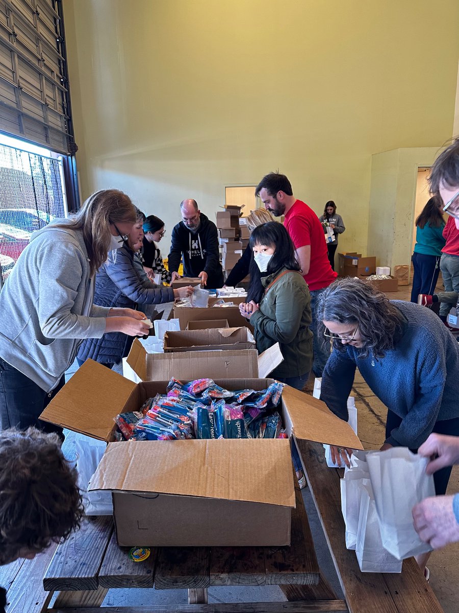 We have THE BEST kit building volunteers who show up for their community every other weekend!

If you’re interested in lending a hand, message us for kit building or volunteer driver info 📣