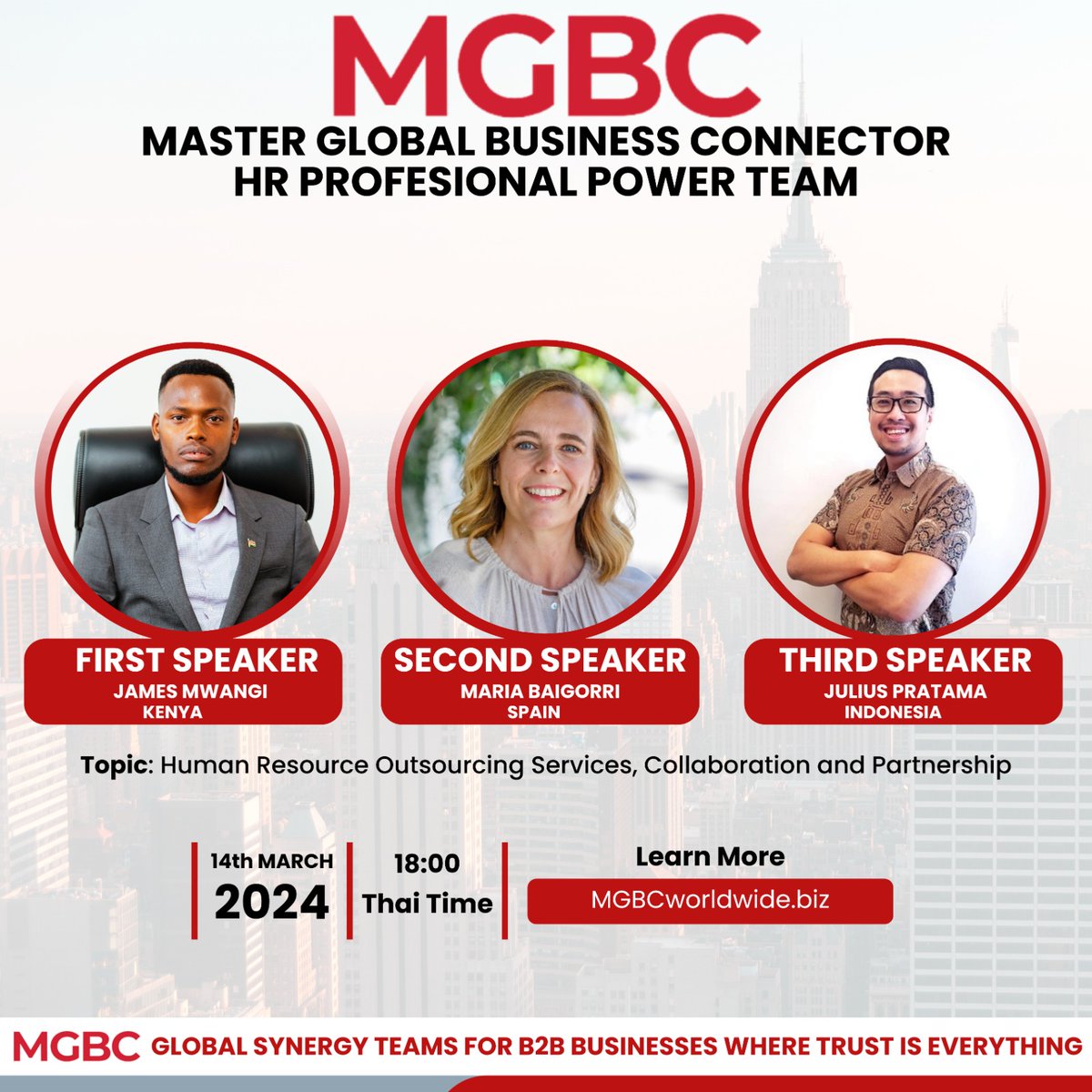 GithekiJ's tweet image. I will be spearheading talks on How we can leverage on global HR Outsourcing Services, Collaborations and Partnerships?, organized by Master Global Business Connector, HR Professional Power Team. Over 20 countries will be represented. 
#MGBC #HR  #globalHR