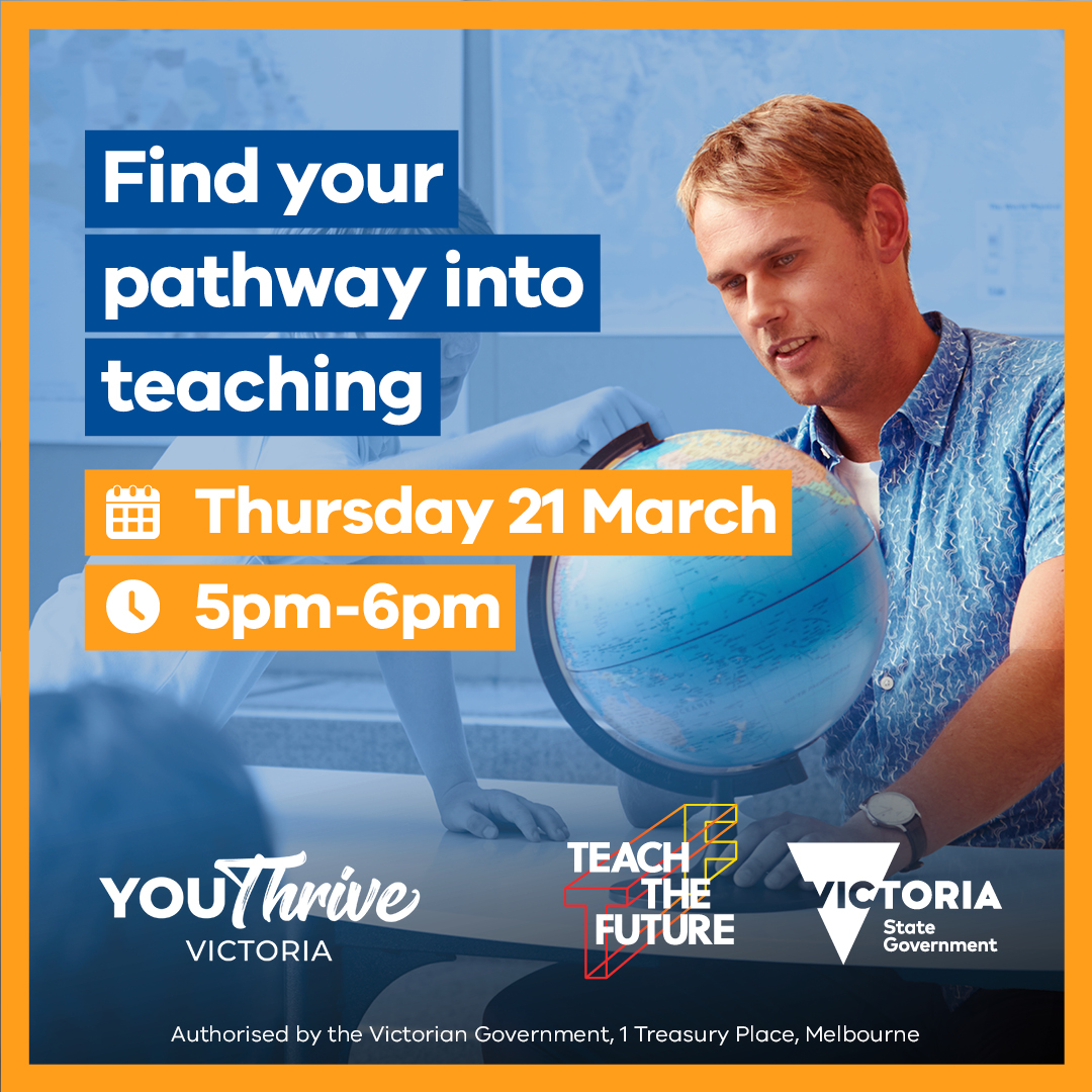 Explore a teaching career in a regional or rural school Join our free webinar to learn about incentives to help you make the move. Hear from teachers based in regional and rural schools and learn about their experiences. Thurs 21 March at 5pm Register: tinyurl.com/swum75zp
