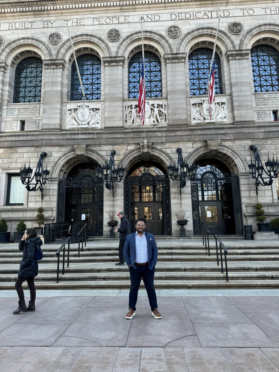 DGeneralBDA's tweet image. Boston Public Library…