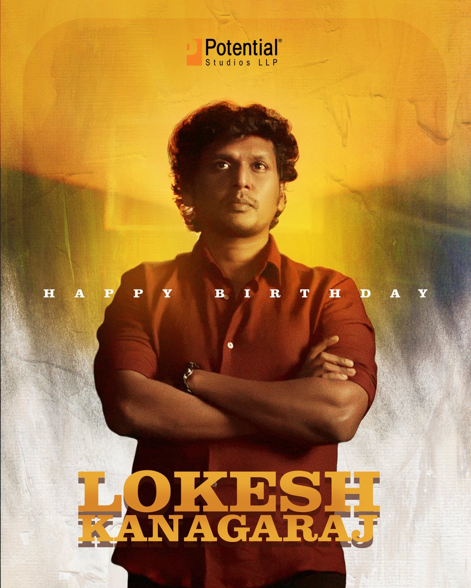 Wishing a very Happy Birthday to the brilliant filmmaker @Dir_Lokesh 💐 #HBDLokeshKanagaraj