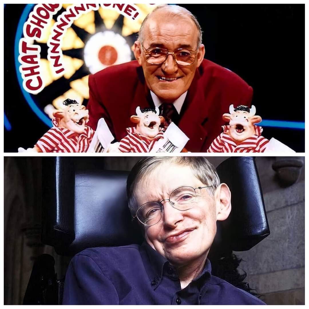 Remembering Jim Bowen and Stephen Hawking who both passed away 6 years ago today 😇🙏