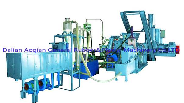 Hongwei_Tech's tweet image. Introducing our top-of-the-line air-cooled plastic mixing-pelletizing production line! 🔝🌬️ Enhance efficiency and quality with this professional-grade equipment.  #plasticmachine #rubbermachine #factory #Chinasupplier