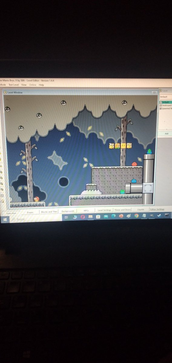 Chloe1445d's tweet image. avanzando #smbx