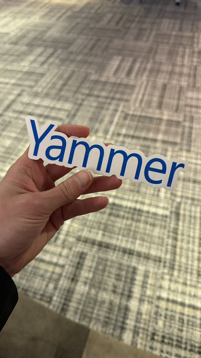 kettukari's tweet photo. I found a piece of history. 

@MVPAward #MVPsummit #MVPbuzz #Yammer #VivaEngage @MicrosoftViva https://t.co/yEKzEp4gJZ