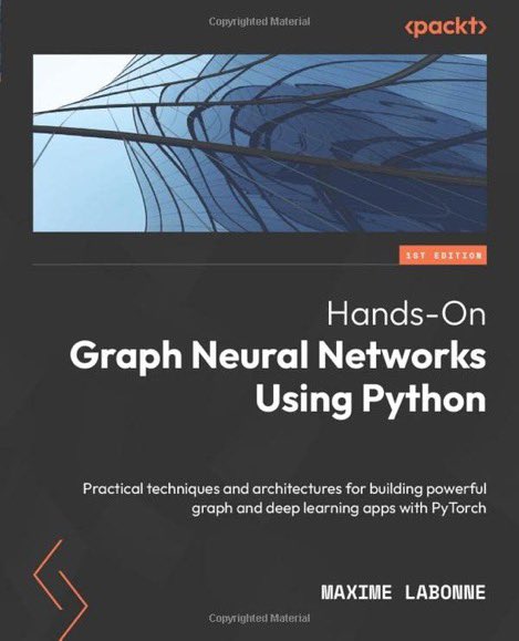 'Graph #NeuralNetworks - Foundations, Frontiers, and Applications' at amzn.to/3AAzrdv
+
Do it with #Python: amzn.to/3Oj2QiG
————
#Coding #DataScience #DataScientists #GraphDB #LinkedData #KnowledgeGraphs #AI #MachineLearning #DeepLearning #Algorithms