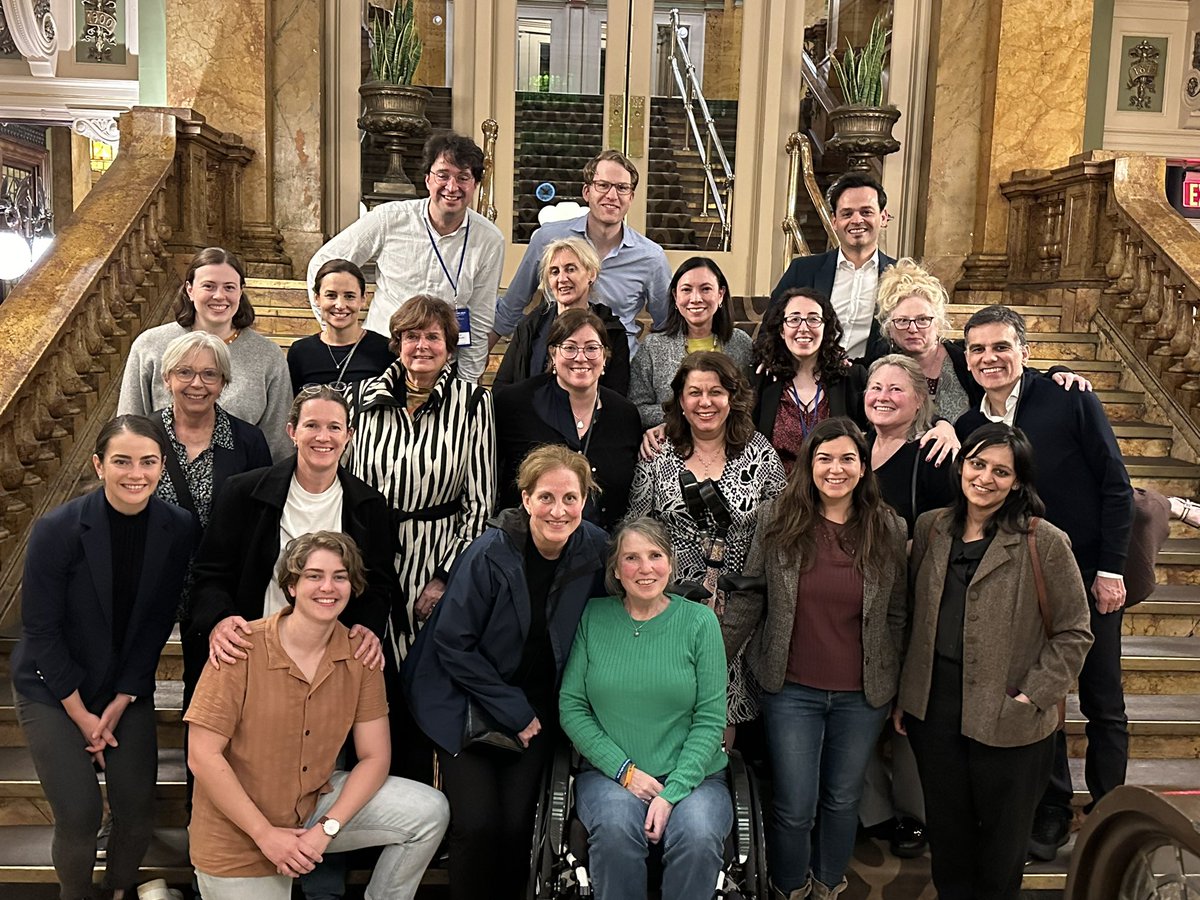 Fantastic dinner with #myositis friends from around the world at the Grand Concourse, housed in the beautifully preserved Pittsburgh &amp; Lake Erie Railroad Station, a glamorous building with cathedral stained-glass vaulted ceilings and marble columns #GCOM <a href="/MIHRAfoundation/">MIHRA</a>