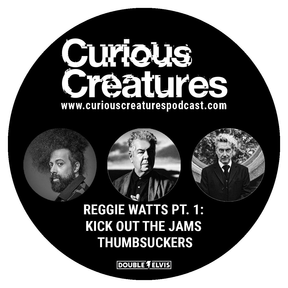 This week's guest is @reggiewatts. We'll be talking about his book, growing up in the 80's, The Bat Cave, dance clubs, Bauhaus, punk rock & all of the curious creatures in between. Find Reggie Watts Pt. 1: Kick Out The Jams Thumbsuckers wherever you get your podcasts