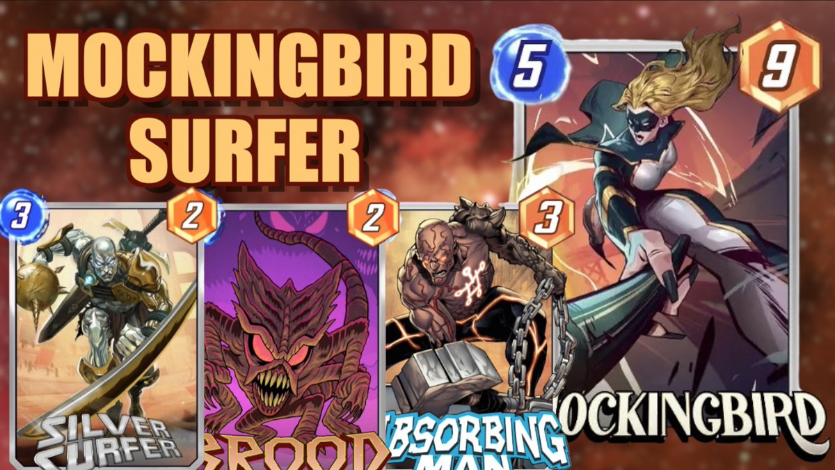 GreenerGaming's tweet photo. Got to infinite with this deck. Check out the video.

Link: https://t.co/hFTNJesPhM

#marvelsnap #marvel #MarvelStudios #gaming #gamingcommunity #mockingbird #ccg #cardgame #fun https://t.co/0AgWkH6W87