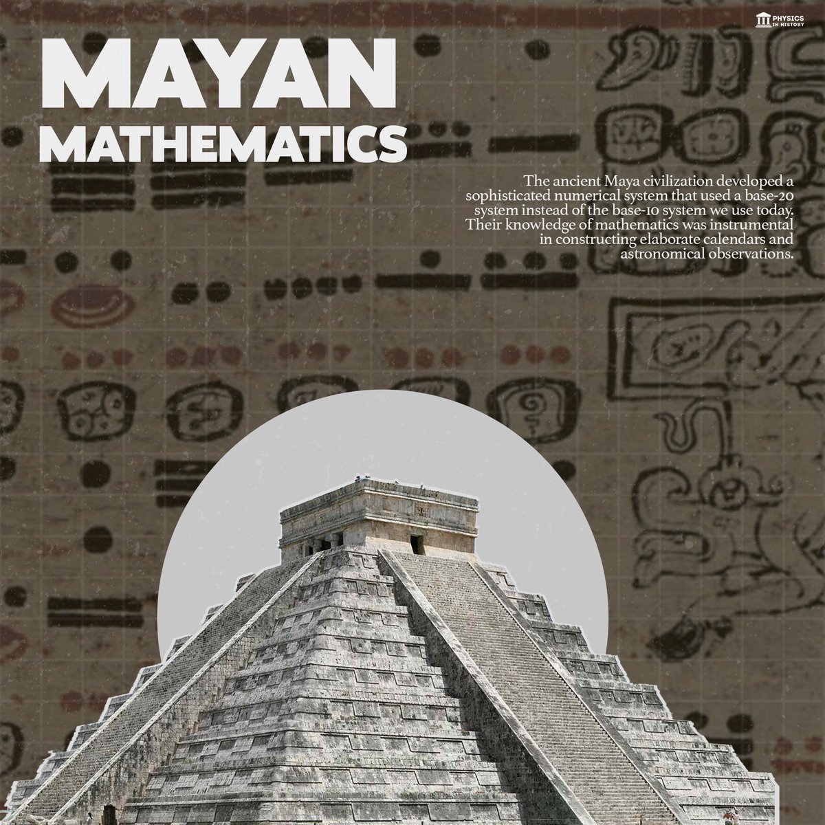 The Mayans were an ancient civilization that flourished in Mesoamerica from about 250 CE to 900 CE (classic period). They were known for their remarkable achievements in astronomy, art, architecture, writing, and mathematics. Some of the contributions of the Mayans in the