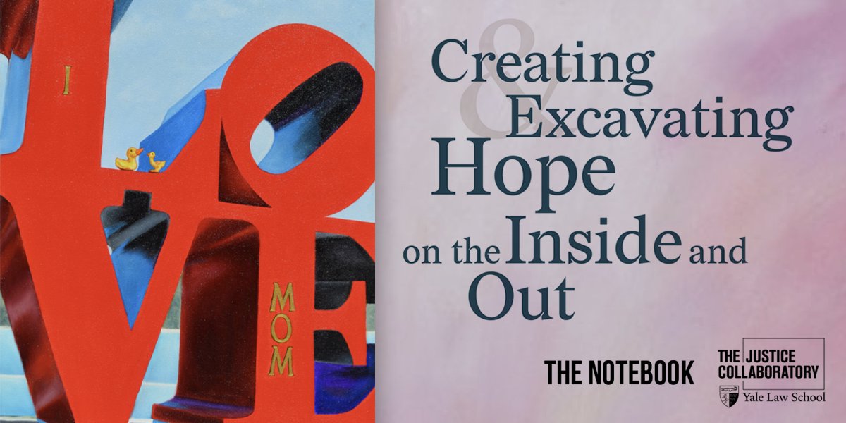 Miriam Gohara & Richard Morales reflect on excavating hope through art during the darkest times. The art Morales created in prison is 'evidence of a person not giving up on himself, rejecting narratives of worthlessness, and persisting in making good.' bit.ly/3TAXqCA