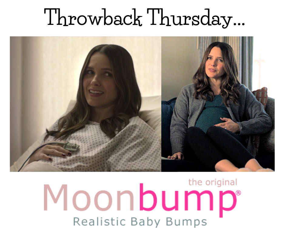 June 2021 – Love Victor season 2 is released on Hulu with Sophia Bush wearing our bump and playing pregnant Veronica 😊 #ThrowbackThursday #LoveVictor #Costume #ActingPregnant #FakePregnantBump #Moonbump