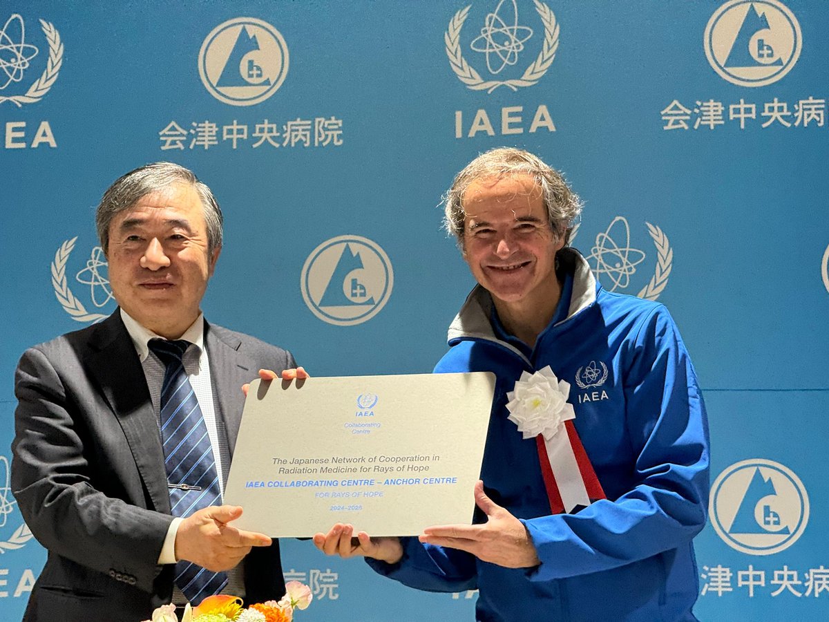 Proud to partner w/ the Japanese Network of Cooperation in Radiation Medicine as a new #RaysOfHope Anchor Centre. This collaboration unites 16 Japanese universities &amp; hospitals, leveraging decades of expertise in radiation medicine to advance cancer treatment &amp; training in Asia.