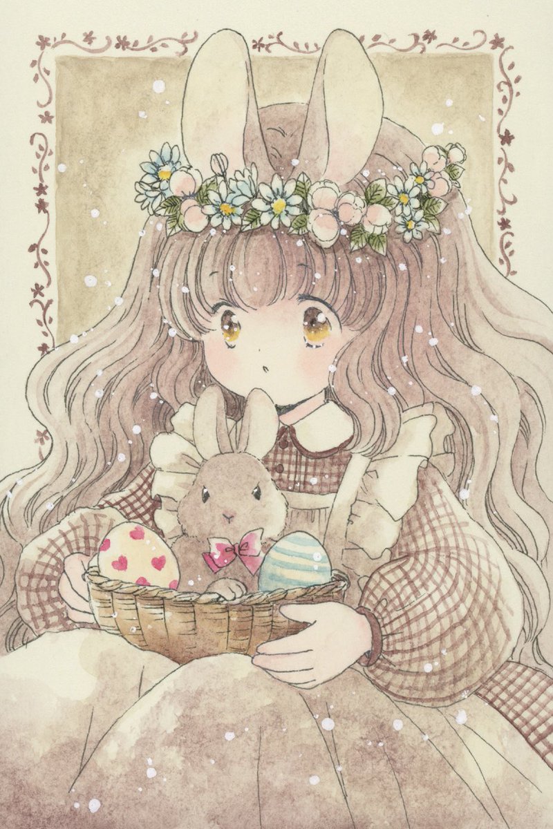 丸まり猫絵画イラストドローイング