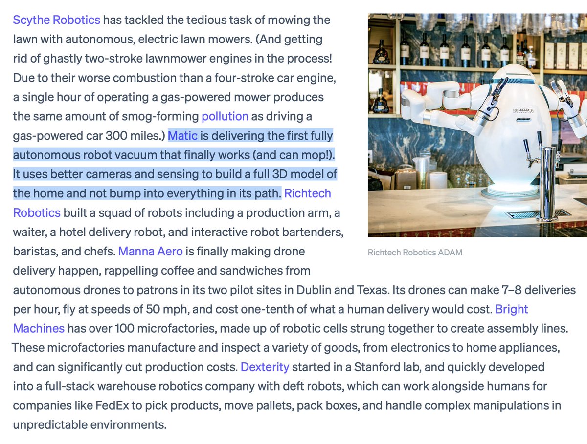 New startup award just dropped. Spotted @maticrobots in the 2023 @Stripe Annual Letter! 🤖🚀