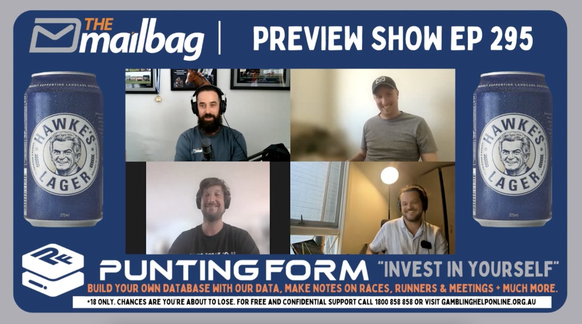 The boys are back to preview this weekend of racing including the All Star Mile in Melbourne, Coolmore Classic in Sydney and more! 😎 Join @RaynerJono @dickosmailbag @RobTheMailBag & Pete Anthonisz for an exciting day of racing 🤝 Tune into MailbagTV 👇 youtu.be/AjvF1B0NWG0
