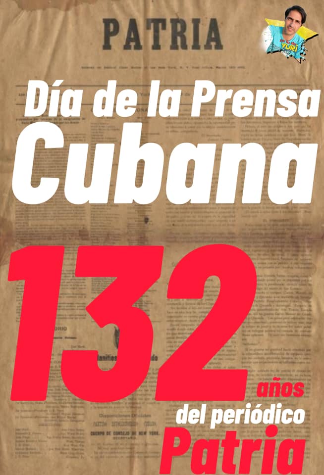 Felicidades a los profesionales de la prensa espirituana en este día por su compromiso y entrega.
#Cuba #SanctiSpíritusEnMarcha <a href="/DiazCanelB/">Miguel Díaz-Canel Bermúdez</a> <a href="/TVEspirituana/">TVEspirituana</a> <a href="/RadioSSp/">Radio Sancti Spíritus #Cuba</a> <a href="/escambraycu/">Escambray</a> <a href="/Castellon815/">Juan Carlos Castellón Véliz</a> <a href="/LuisRamonGMCuba/">Luis Ramón González Martín</a> <a href="/humblct/">Humberto Concepción Toledo</a> <a href="/MEspirituana/">@MariposaEspirituana</a>