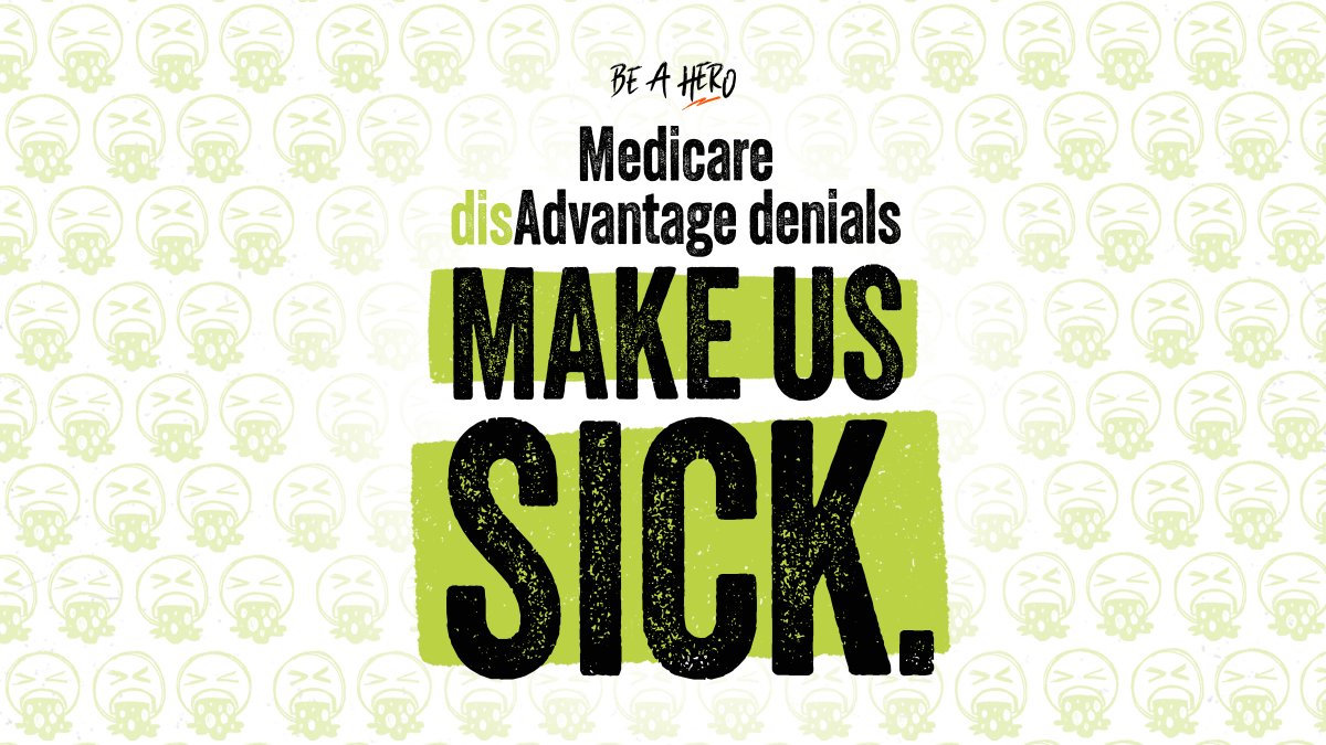 We need to #ReclaimMedicare! These #MedicareDisadvantage plans are bad for patients and providers, but they’re great for profit hungry corporations. Sign the petition now: heroes.win/petition