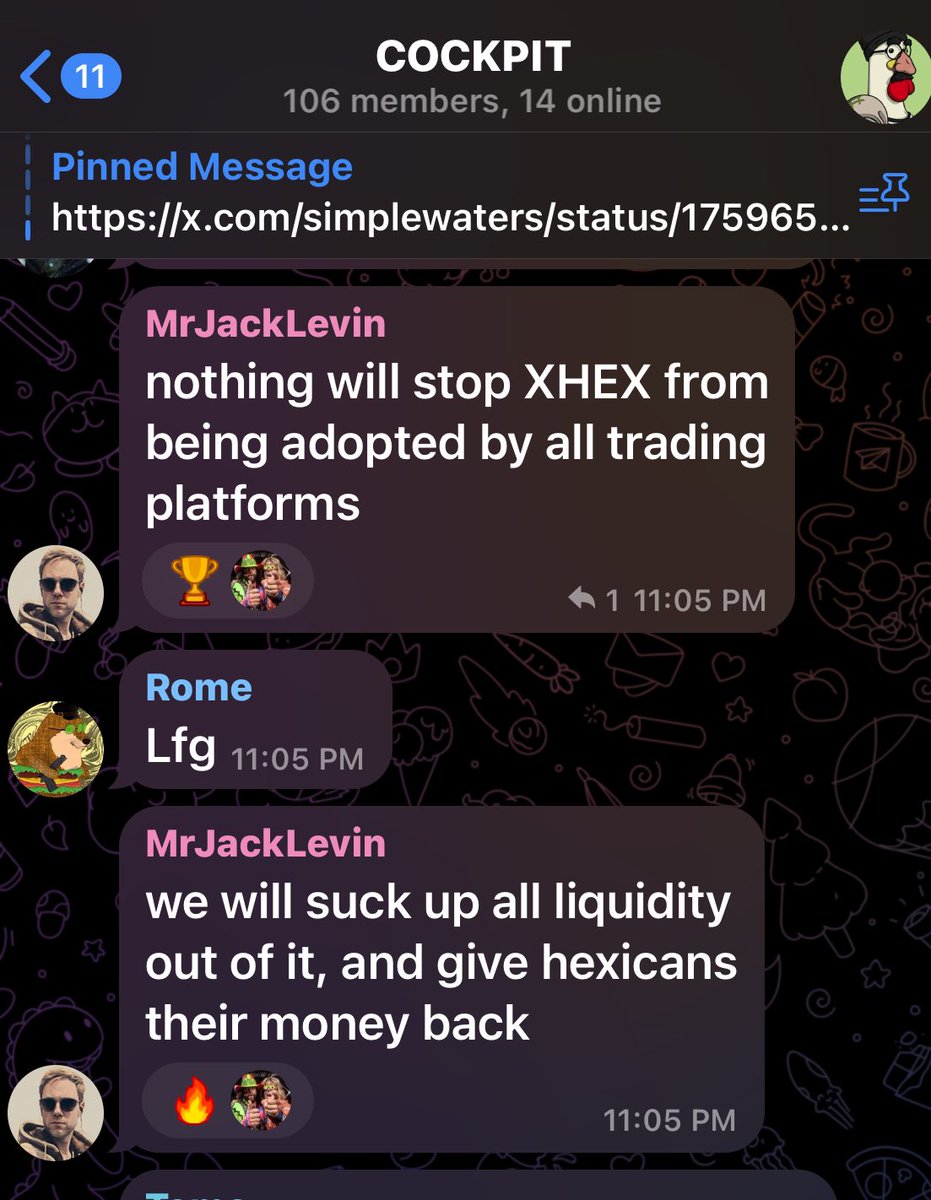 icemanpls's tweet image. @mrJackLevin has been giving alot of thought to the airdrop he has planned for $HEX holders.  He has already been contacted  by major CEXes who wish to market make and list $XHEX or possibly #HEX1

He claims he is about to make Richard into a very profitable meme for all