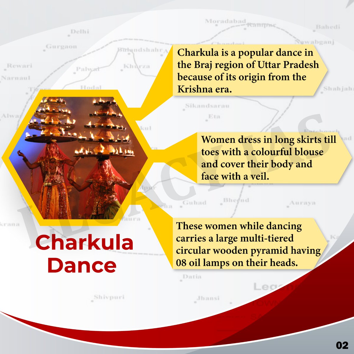Legacy_ias's tweet photo. Charkula Dance - Traditional folk dance In India !!
#charkuladance #danceform #charkula #FolkArt #UttarPradeshCulture #indianfolkdance #Artculture #UPSCPrelims2024 #Legacyias https://t.co/RGF7Wasap1