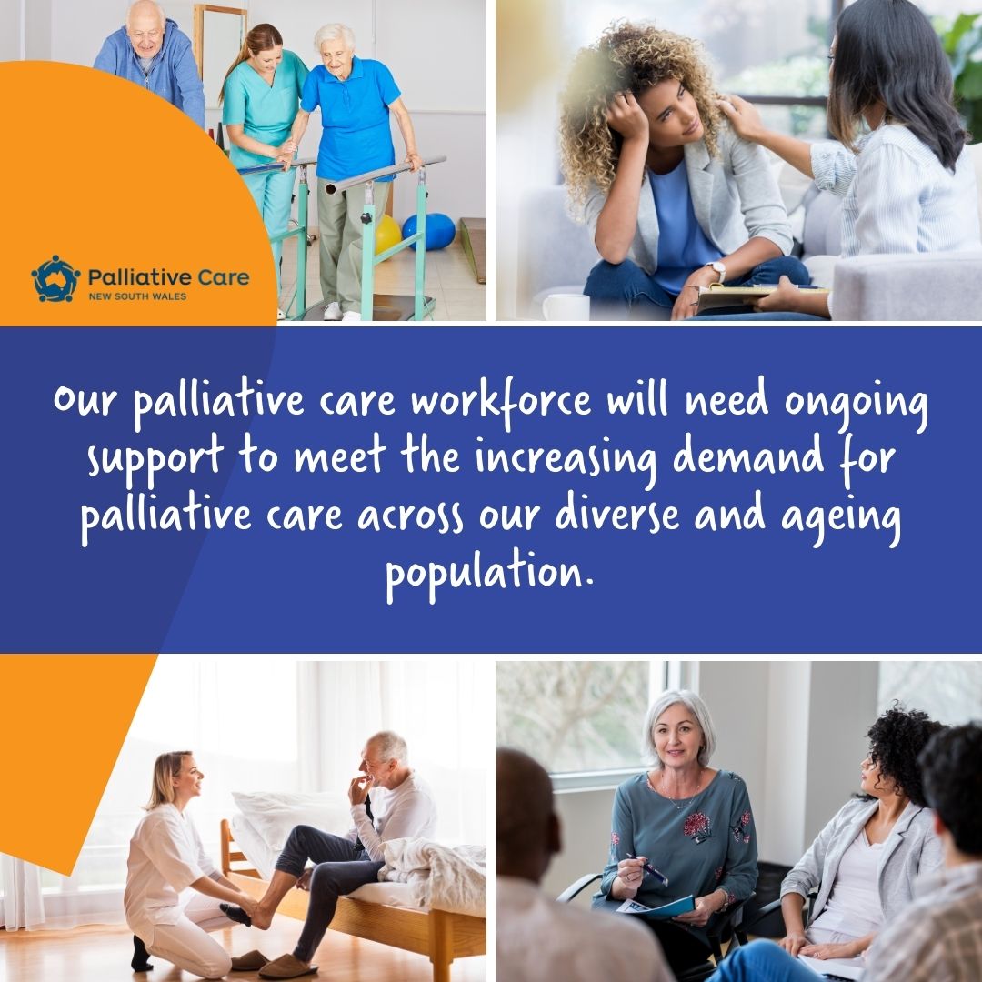 PCNSW supports innovative approaches to recruit and retain palliative care staff and better meet the needs of our diverse and ageing population. Read more about PCNSW Pre-Budget Submission 2024-25 here: palliativecarensw.org.au/pcnsw-pre-budg… #PalliativeCareNSW #PalliativeCareWorkforce
