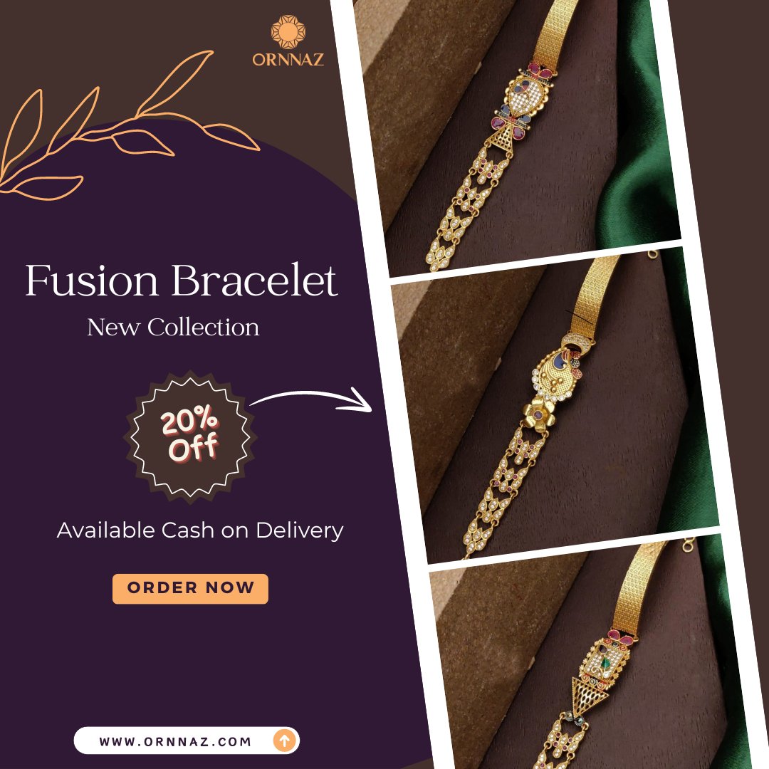 Buy now a beautiful Fusion Bracelet for women at Ornnaz and get 20% off

ornnazartificialjewellery.com/fusion-antique…

#OrnnazArtificialJewellery
#fusionbracelet
#beautifulfusionbracelet
#braceletdesign
#antiqueelephantdesign
#elephantdesign
#elephantdesignbracelet
#mattfinishbracelet