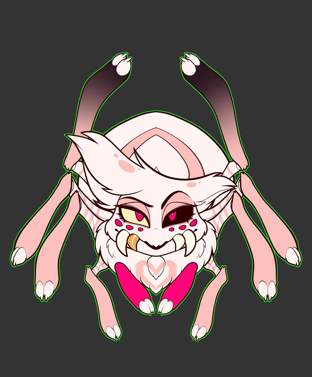 Pocki072's tweet photo. Alastor and angeldust as cryptids. Hope you enjoy 😀🦌🕸🕷
#cryptids #HazbinHotelAlastor #angeldusthazbinhotel #fanart #Alastor #angeldust https://t.co/dDjztjUIC6