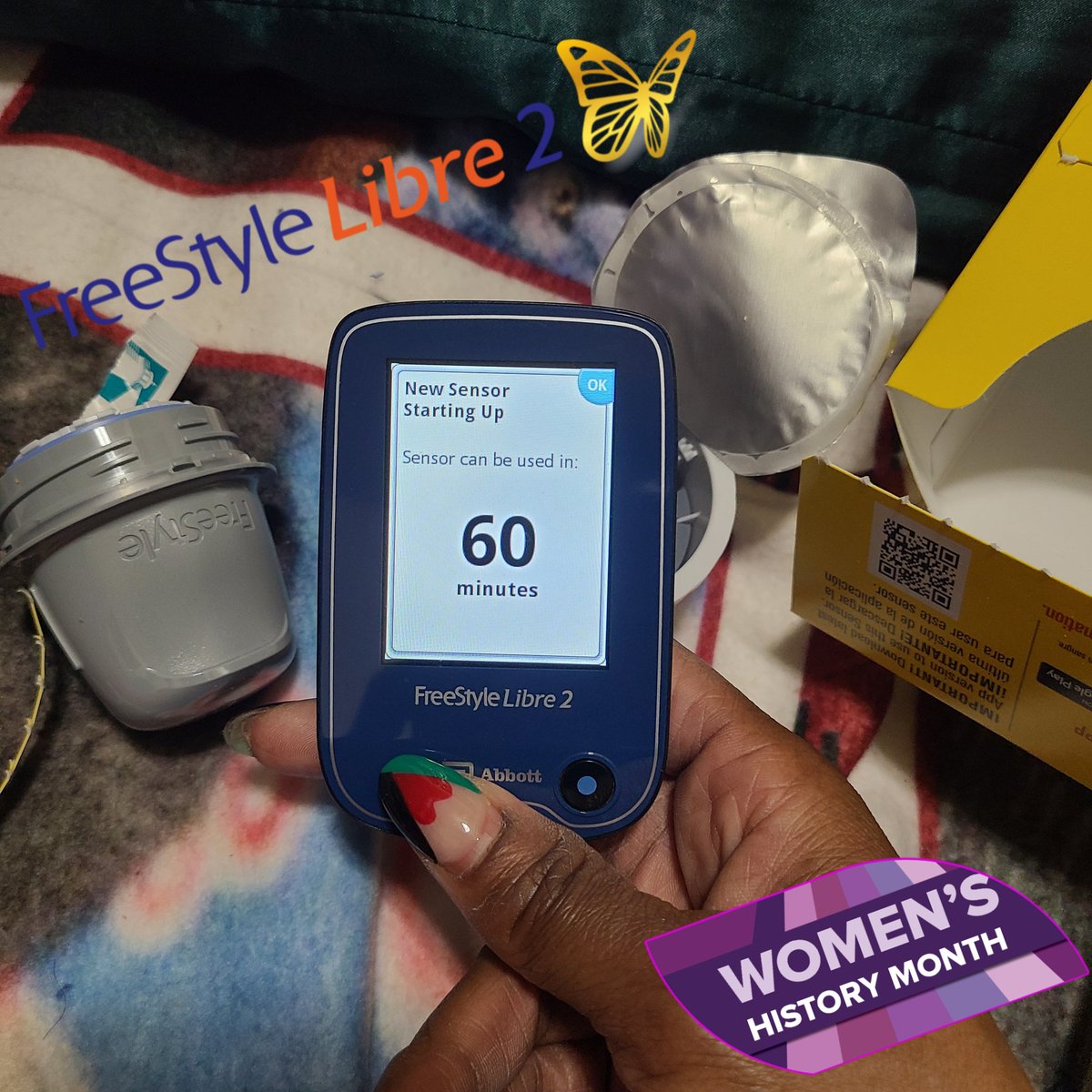 AnitaNBrown's tweet photo. #Omnipod #insulinpump change #22 & #FreeStyleLibre2 sensor #5 of the year 2024 has happened!
#BlackDiabetic #BlackQueen #DiaBadAss #T1D #DiabetesWarrior #DiabeticActress #T1DActress #T1DLife #T1DDancer #T1DBowler #DiabetesAwareness https://t.co/dGRJOh7nbY