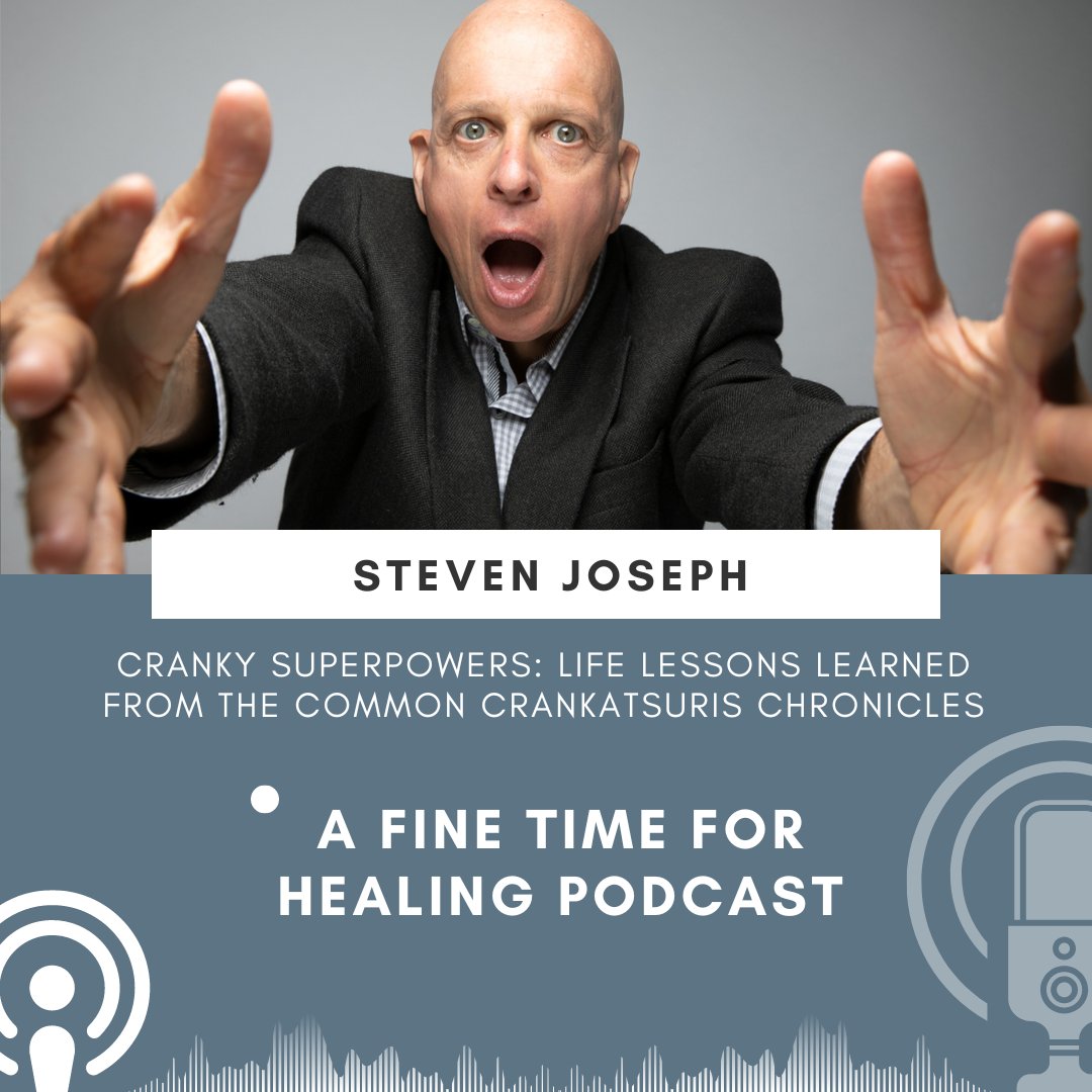 Desiree_Duffy's tweet photo. Discover the Power of Constructive Crankiness with Steven Joseph in this interview with Randi Fine of A Fine Time for Healing.
Check this out:
https://t.co/izbaEfzScg
#stevenjoseph #crankysuperpowers #author #bce https://t.co/sNcj58l3x0