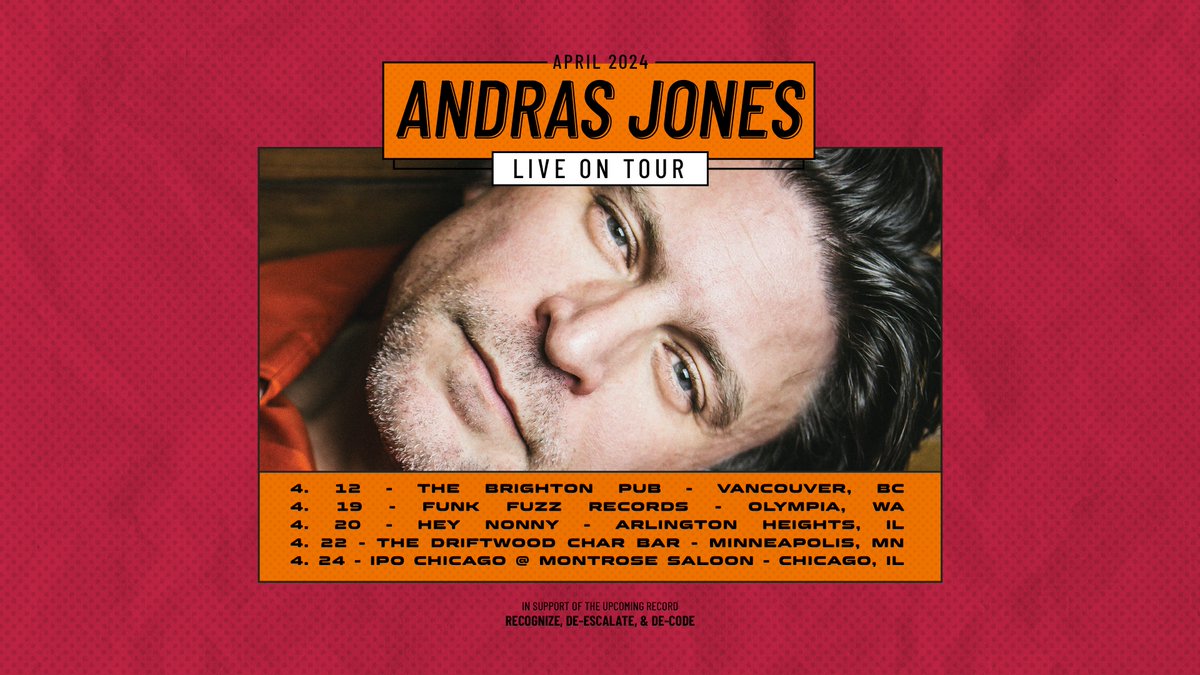 I'm hitting the road in April.
#Vancouver 
#Olympia 
#Minneapolis 
#Chicago 

<a href="/HeyNonnyAH/">Hey Nonny Arlington Heights</a> <a href="/MontroseSaloon/">Montrose Saloon</a>