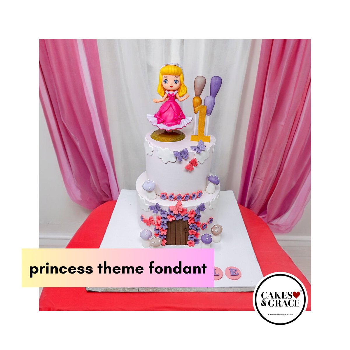 👸🏻🍰
Raising the bar on sweetness and sophistication, this princess-themed fondant cake reigns supreme in taste and style!
—
Get your imagination designed only at @cakesandgracein
—
☎️: +91 9040 506 506
🛍: cakesandgrace.com
—
#spreadlove #cakesandgrace
#princesscake