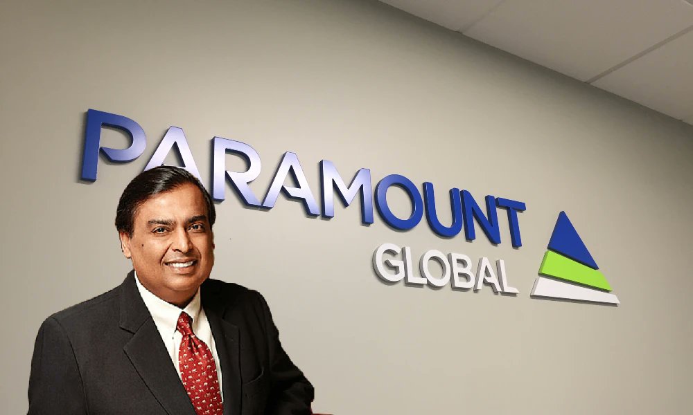 🚨 Reliance Industries has agreed to purchase Paramount Global's 13.01% share in Viacom18 Media for around $517 million.