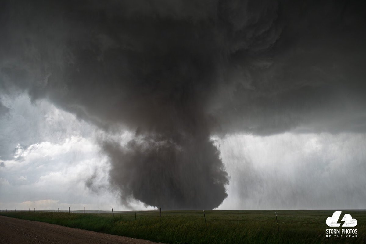 I made @thestormys top 30 tornado photos of the year! Kimball, Nebraska with @AdamGuidarelli #NEwx